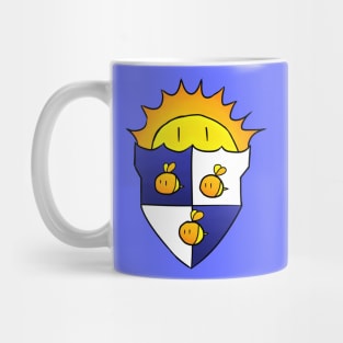 Cute Coat of Arms - Sun and Bees Mug